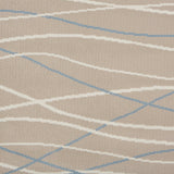 5? x 7? Gray Contemporary Waves Area Rug