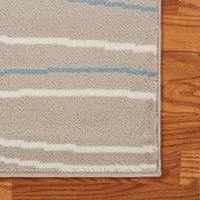 5? x 7? Gray Contemporary Waves Area Rug