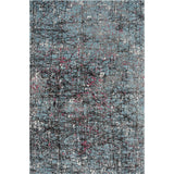 5? x 8? Blue Chaotic Strokes Area Rug