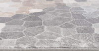 2? x 3? Beige Cobblestone Pattern Scatter Rug