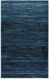 5? x 7? Blue Abstract Ocean Area Rug