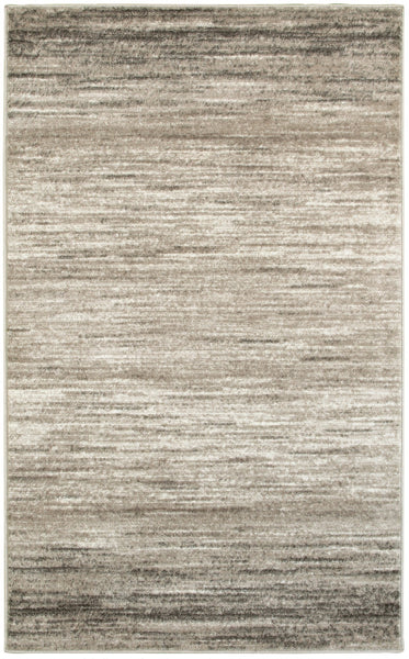 5? x 7? Beige Abstract Striations Area Rug