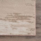 5? x 7? Blush and Beige Abstract Strokes Area Rug