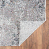 5? x 8? Light Gray Modern Abstract Area Rug