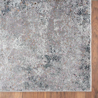 5? x 8? Light Gray Modern Abstract Area Rug