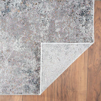 5? x 8? Light Gray Modern Abstract Area Rug