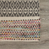 5? x 7? Colorful Traditional Chindi Area Rug