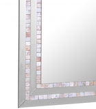 Pastel Pink Mosaic Tiled Mirror