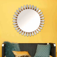 Flower Pedal Wall Mirror