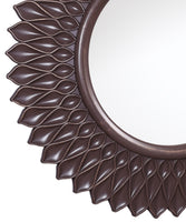 Bronze Round Flower Shaped Mirror