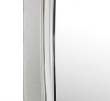 Simply Lined Silver Mirror