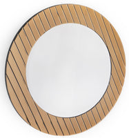 Yukon Gold Striped Mirror