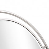 Silver Chic Round Wall Mirror