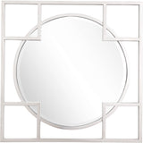 X Shaped Beveled Edge Mirror