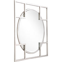 X Shaped Beveled Edge Mirror