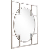 X Shaped Beveled Edge Mirror