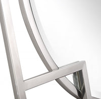 X Shaped Beveled Edge Mirror