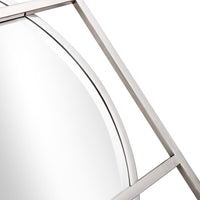 X Shaped Beveled Edge Mirror