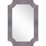 Grey Antiqued Framed Mirror