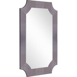 Grey Antiqued Framed Mirror