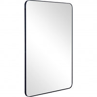 Rectangular Clean Metal Mirror