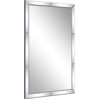 Beveled Glass Wall Mirror