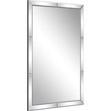 Beveled Glass Wall Mirror
