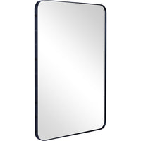 Rectangular Metal Framed Mirror