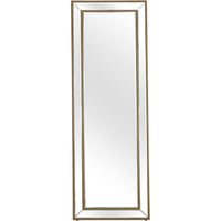 Gold Beaded Full Length Mirror