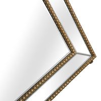 Gold Beaded Full Length Mirror