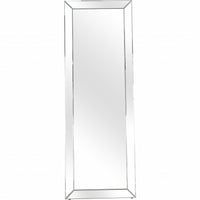 Silver Contemporary Full Length Mirror