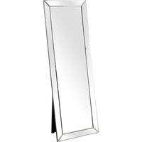 Silver Contemporary Full Length Mirror