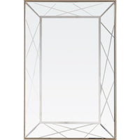 Champagne Finish Wall Mirror