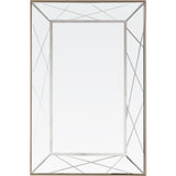 Champagne Finish Wall Mirror