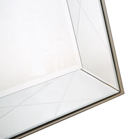 Champagne Finish Wall Mirror