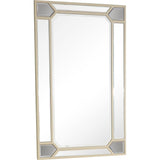 Antiqued Silver Wall Mirror