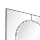 Silver Glass Wall Mirror