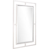 Silver Chic Rectangular Wall Mirror