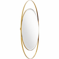 Black and Gold Wall Mirror