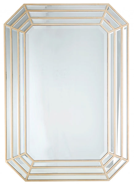 Emerald Cut Wall Mirror