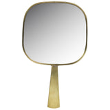 Gold Greek Key Hand Mirror