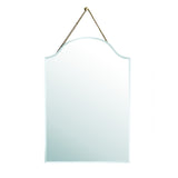Arch Shaped Beveled Hanging Mirror