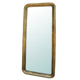 Gold Framed Rectangular Mirror