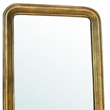 Gold Framed Rectangular Mirror