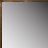 Gold Framed Square Mirror