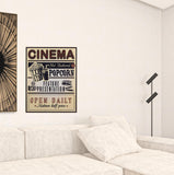 Cinema Themed Wall Art