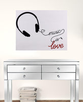 Music Is Love Wall Art