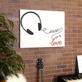 Music Is Love Wall Art