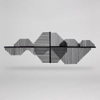 Geometric Iron Wire Design Wall Décor