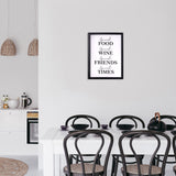 Good Food Good Times Framed Wall Art